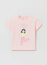 Ovs T-Shirt With Glitter Print